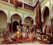 unknow artist Arab or Arabic people and life. Orientalism oil paintings 137 France oil painting artist